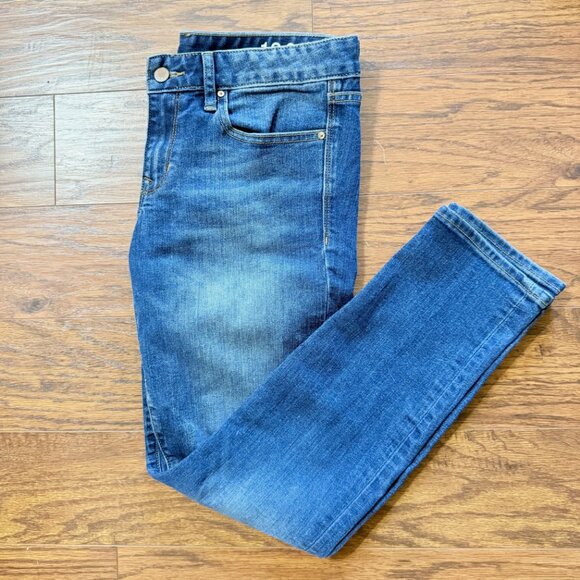 Gap 1969 Always Skinny Faded Blue Jeans Size 28 Short - Picture 7 of 7